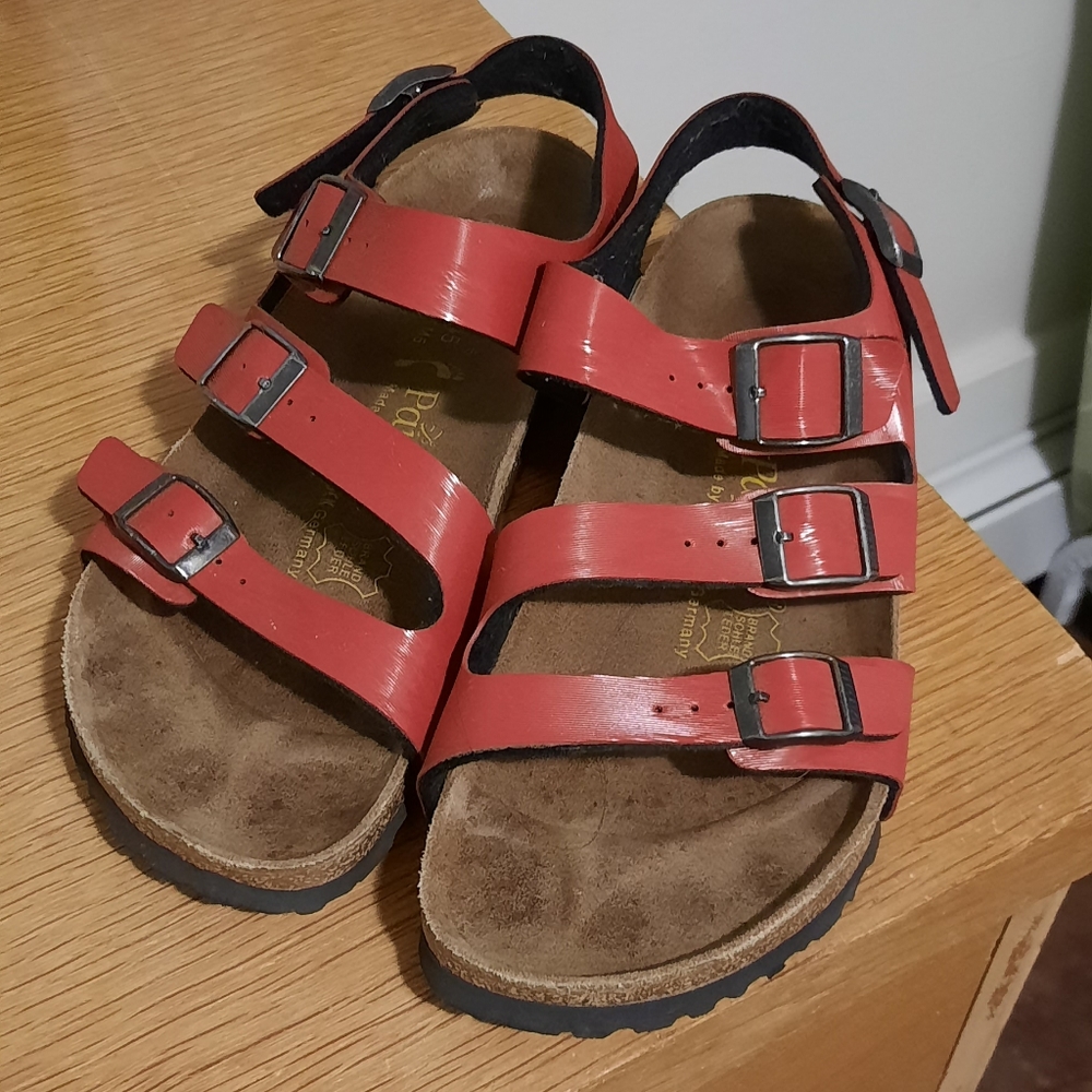 Papillion birkenstocks size 7